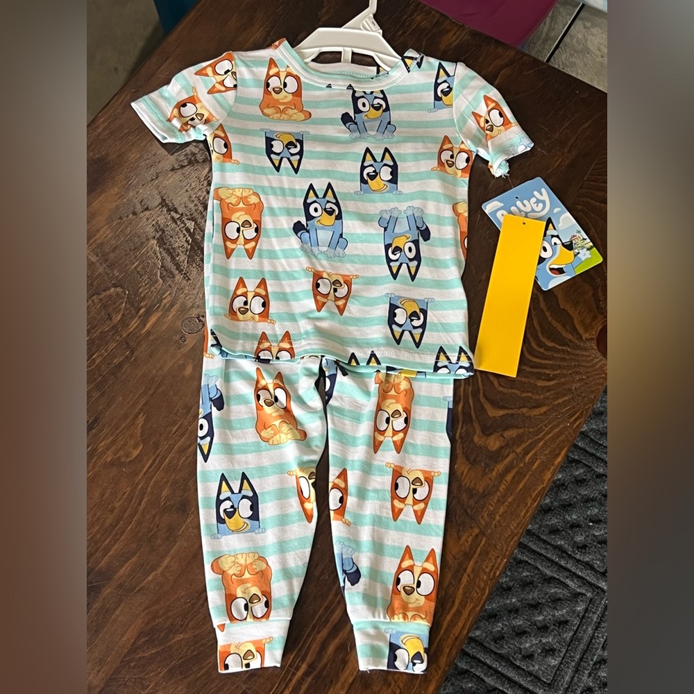 NWT Bluey Pajamas Size 2t
